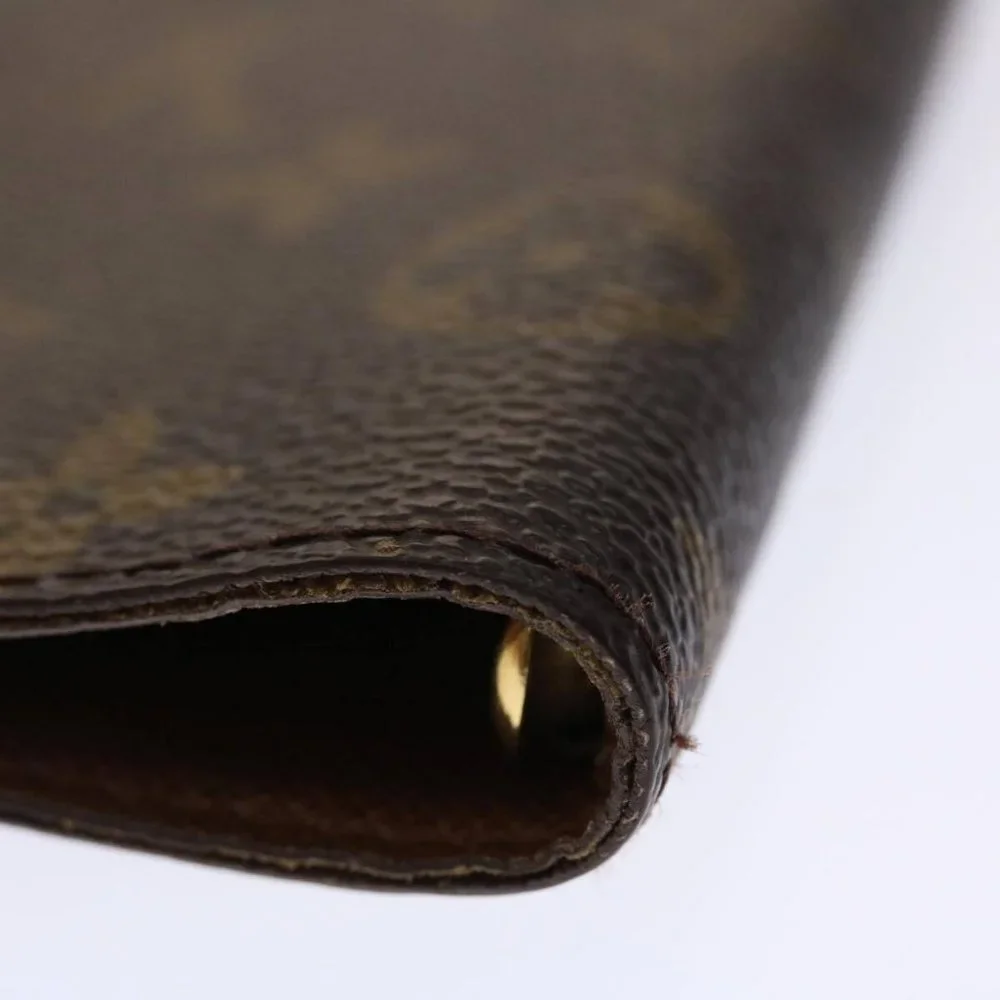LOUIS VUITTON Monogram Agenda PM Day Planner Cover LV Auth